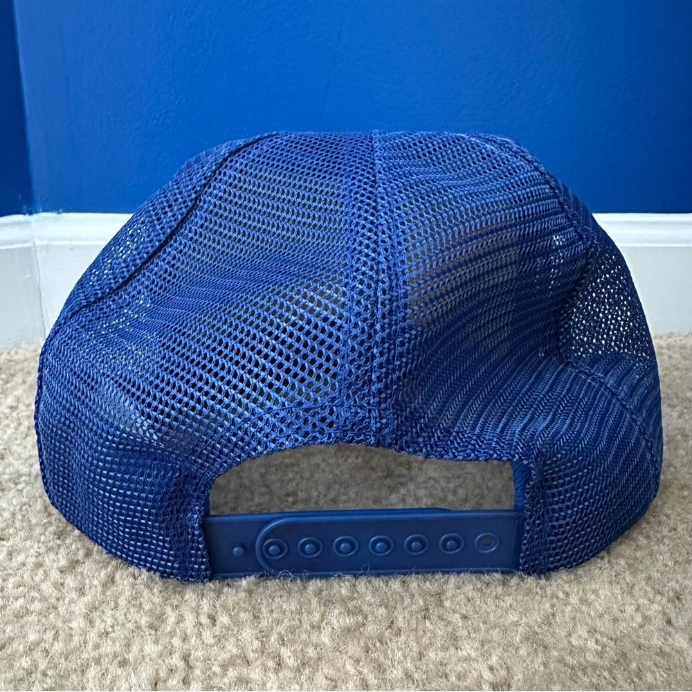 Vintage Universal Studios Hat Snap Back Blue Rope… - image 3